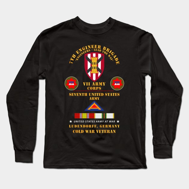 7th Eng Bde, VII Corps, 7th Army, Ludendorff, Germany w COLD SVC X 300 Long Sleeve T-Shirt by twix123844